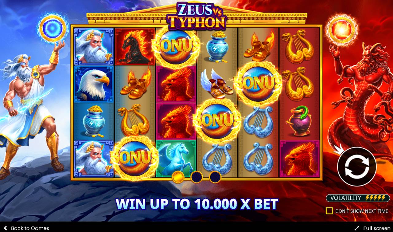 Zeus Vs Typhon (Pragmatic Play) Image 1
